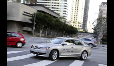 Volkswagen HyMotion Hydrogen Fuel Cell Golf SportWagen and Passat US version 2014 3